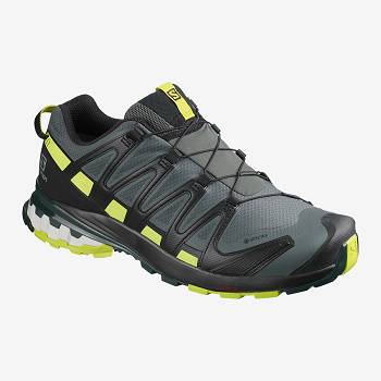 Salomon XA PRO 3D V8 GTX - Olivovo Zelene Trailová Bežecká Obuv Panske, S0032SK